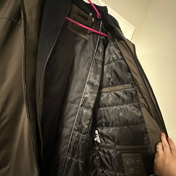 Calvin Klein Mens Brown Winter Jacket - Size L - Picture 4 of 4